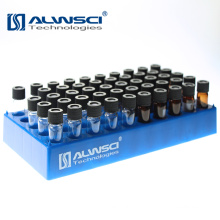 Blue 50 Positions Laboratory bottle rack RV001 Vials Rack for 2mL HPLC vials